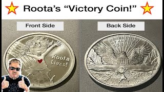 SILVER ALERT Rootas Silver quotVictory Coinquot is HERE Free w Private Road Subscription Bix Weir [upl. by Alleinad]