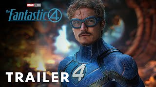 The Fantastic Four 2025  First Trailer  Pedro Pascal Vanessa Kirby [upl. by Anilehcim]