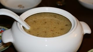 Soupe à la Semoule dOrge Tchicha  Barley Semolina Soup  شربة التشيشة [upl. by Inahpit]