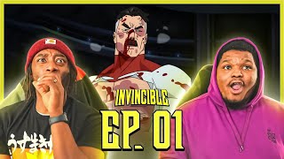 YOU HAVE TO WATCH THIS SHOW INVINCIBLE  Episode 01  Reaction [upl. by Pammi601]