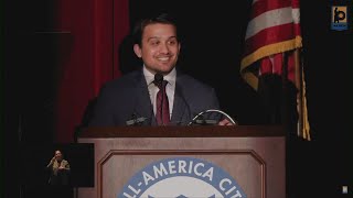 Akron Mayor Shammas Malik delivers his first State of the City address [upl. by Pelage370]