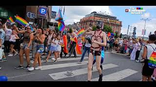 GREAT PARADE stockholm pride parade lgbt 2024 4K [upl. by Lynus193]