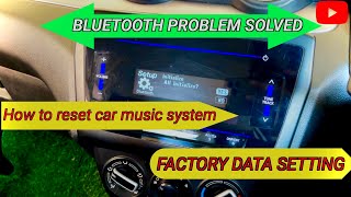 How to reset Swift vxi music system  All Bluetooth settings rest bluetooth connection swiftcng [upl. by Lunneta160]