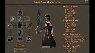 Very low combat Ironman vs Vanstrom Klaus OSRS Sins of the Father EPIC FIGHT [upl. by Eltsirk]