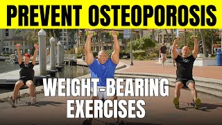 CHAIR WORKOUT 6 WeightBearing Exercises to Prevent Osteoporosis  For Seniors amp Beginners [upl. by Matusow]