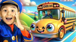 Wheels On The Bus Song LilPIXELS Kids Songs [upl. by Avirt]