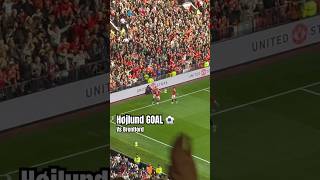 Rasmus Höjlund GOAL ⚽️ vs Brentford  Is this the start of his season manchesterunited goals [upl. by Ennaitsirhc]