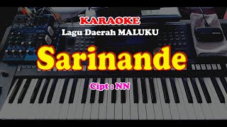 Lagu Daerah Maluku  SARINANDE  KARAOKE [upl. by Neve]