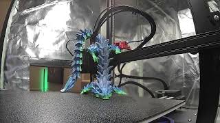 Water Dragon Articulated Dragon 20s Timelapse [upl. by Chane]