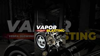 VAPOR BLASTING VESPA MATIC BIAR MAKIN GLOWING SEADA ADANYA [upl. by Ely]