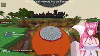 LIVE ON MY NEW SMP SERVER  MINECRAFT SURVIVAL 115 BedrockJava Server IP [upl. by Anniken]