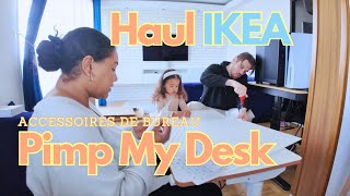 Haul IKEA  montage du nouveau bureau dactivité de Kayou et Keikei [upl. by Enyak]