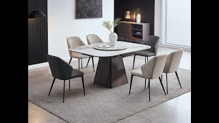 Modern Extendable Dining Table [upl. by Essam]