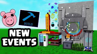 BUILD MODE ALL NEW EVENTS EXPLAINED Piggy Build Mode NEW UPDATE Epic Update PART 2 [upl. by Aikyt]