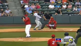 Florials RBI knock for Charleston [upl. by Assiralk]