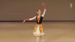 Yasmina Aziz Age 12  Gayane Variation Vaganova Academy 2022 [upl. by Ayahc]