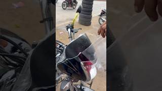 Install Lamination bike shorts wrap youtube vinylwrapper youtubeshorts lamination vinylwrap [upl. by Yulma]