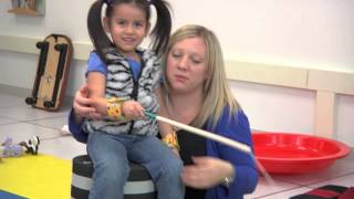 Sensory Processing Disorder Occupational Therapy Demonstration [upl. by Assilem137]