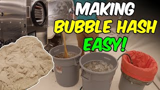 Making the BEST BUBBLE HASH using a FREEZE DRYER HOW TO TUTORIAL [upl. by Ansev]