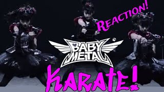 BABYMETAL  KARATE  REACTION [upl. by Soo]