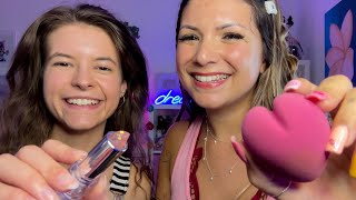 ASMR  Mina amp Mana schminken DICH ☺️ ASMRMissMi [upl. by Samson]