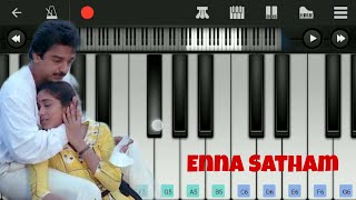 Enna Satham indha neram  Punnagai Mannan  Easy Piano Tutorial  Ilayaraja [upl. by Starla868]