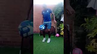 Football kick ups and rainbow flick tutorial for beginners football rainbowflick soccer [upl. by Eittak]