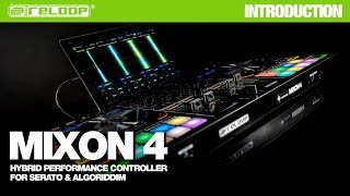 Reloop Mixon 4 DJ Controller  Hybrid Performance Controller For Serato amp Algoriddim Introduction [upl. by Tildie176]