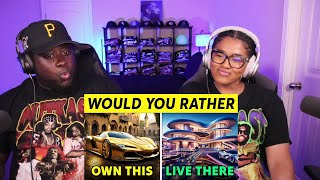 Kidd and Cee Plays Would You Rather  Luxury Life Edition [upl. by Secnarfyram]