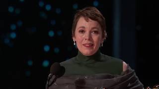 Olivia Colman Wins Best Actress for The Favourite  91st Oscars 2019 [upl. by Phonsa]