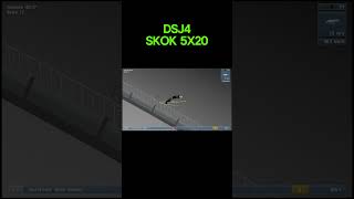 Skok 5x20 w DSJ4 shorts skijumping skokinarciarskie polska [upl. by Nilatak]