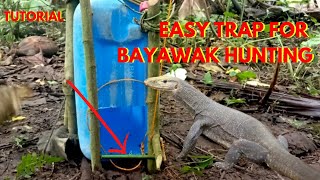 HOW TO MAKE WATER CONTAINER TRAP FOR MONITOR LIZARD TUTORIAL HUNTING BAYAWAK PART 9  Juan Lagalag [upl. by Myrtie]