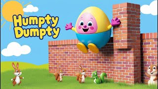 Humpty Dumpty Nursery Rhyme  Learn From Your Mistakes  Educational Songs for Kids [upl. by Nedyah]