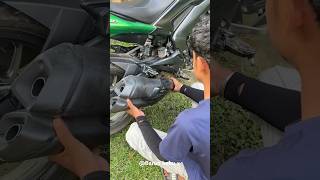 Bajaj dominar 400 exhaust sound 🔥🔥exhaust exhaustsound bajajdominor dominar ytshortsindia [upl. by Enirehtakyram]