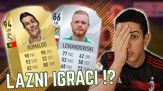 ONO KAD KUPIS IGRACA KOD KINEZA  TIM OD LAZNIH IGRACA  FIFA 18 [upl. by Amal611]