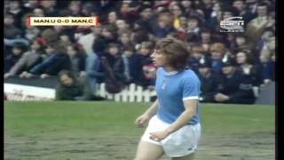 Man United 01 Man City 197374 Law backheel [upl. by Zacks771]