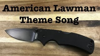 The American Lawman Theme Song  Slicey Dicey Theatre Presents with Baz on Blades [upl. by Eerised]