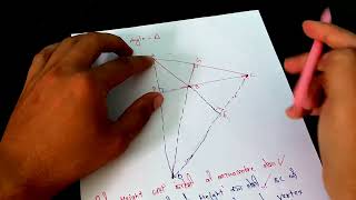 GEOMETRY  ORTHOCENTRE CONCEPTS  REVISION  PART 15 [upl. by Aelyak510]