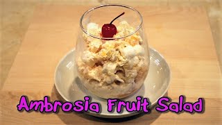 How To Make Ambrosia Salad Quick and Easy [upl. by Peper]