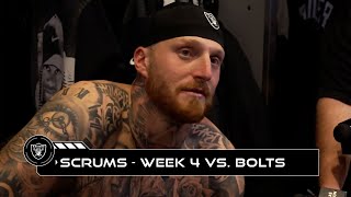 Crosby Jacobs Mayer Wilson Hoyer Eluemunor and Carter Media Availability  Week 4 vs Bolts [upl. by Eppilihp]