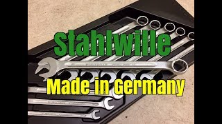 Stahlwille 14 series combination wrench set review  Made in Germany [upl. by Kcirrag]