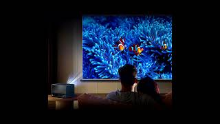 Review Hisense C1 4K UHD Portable Mini Projector 2024  Triple Color RGB Laser [upl. by Edan875]