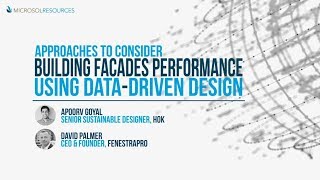 Approaches to Consider Building Facades Performance using Data Driven Design [upl. by Landri]