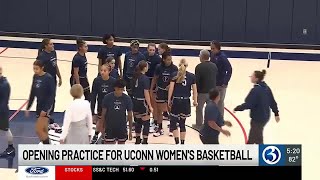 UConn womens basketball begins practice [upl. by Hermy235]