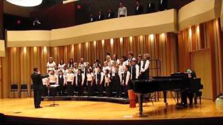 Praetorius Psallite Sing Rejoice Colburn Childrens Choir and Young Mens Chorus 2009 [upl. by Norok]