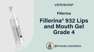 Fillerina Fillerina® 932 Lips and Mouth Gel Grade 4 Review [upl. by Panther]