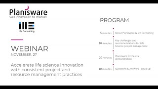 Accelerate Life Science Innovation with consistent project and resource management practices [upl. by Hedelman]