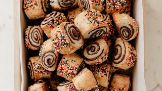 How to Make Chocolate Sea Salt Rugelach  Molly Yeh [upl. by Luciana]