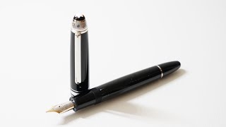 Montblanc 146 LeGrand Platinum UNICEF Fountain Pen Review [upl. by Krahling]