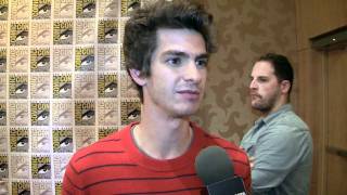 The Amazing SpiderMan ComicCon Exclusive Andrew Garfield [upl. by Olivie420]